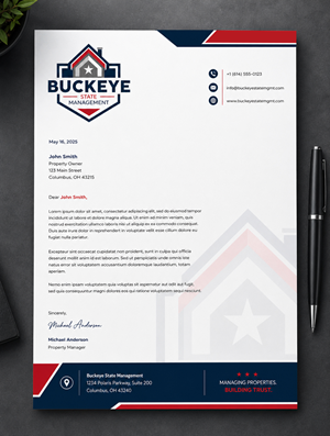 Letterhead Design by Brand aid for this project | Design: #37464465