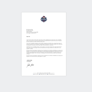 Letterhead Design by chandrayaan.creative for this project | Design: #37461790