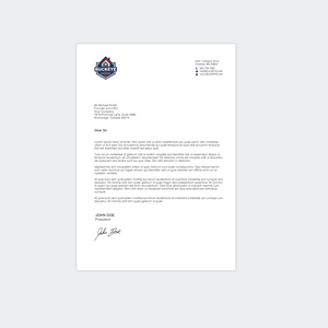 Letterhead Design by chandrayaan.creative for this project | Design: #37461792