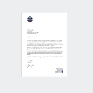 Letterhead Design by chandrayaan.creative for this project | Design: #37461793