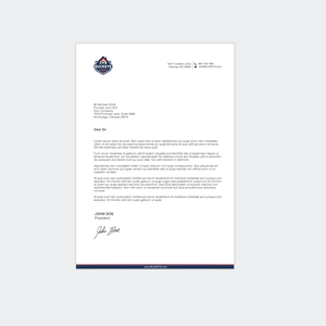 Letterhead Design by chandrayaan.creative for this project | Design: #37461797