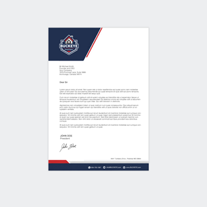 Letterhead Design by chandrayaan.creative for this project | Design: #37461878