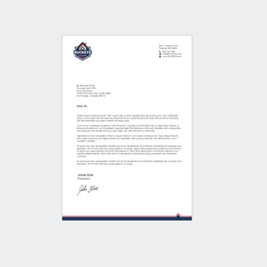 Letterhead Design by chandrayaan.creative for this project | Design: #37462299