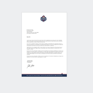 Letterhead Design by chandrayaan.creative for this project | Design: #37462303