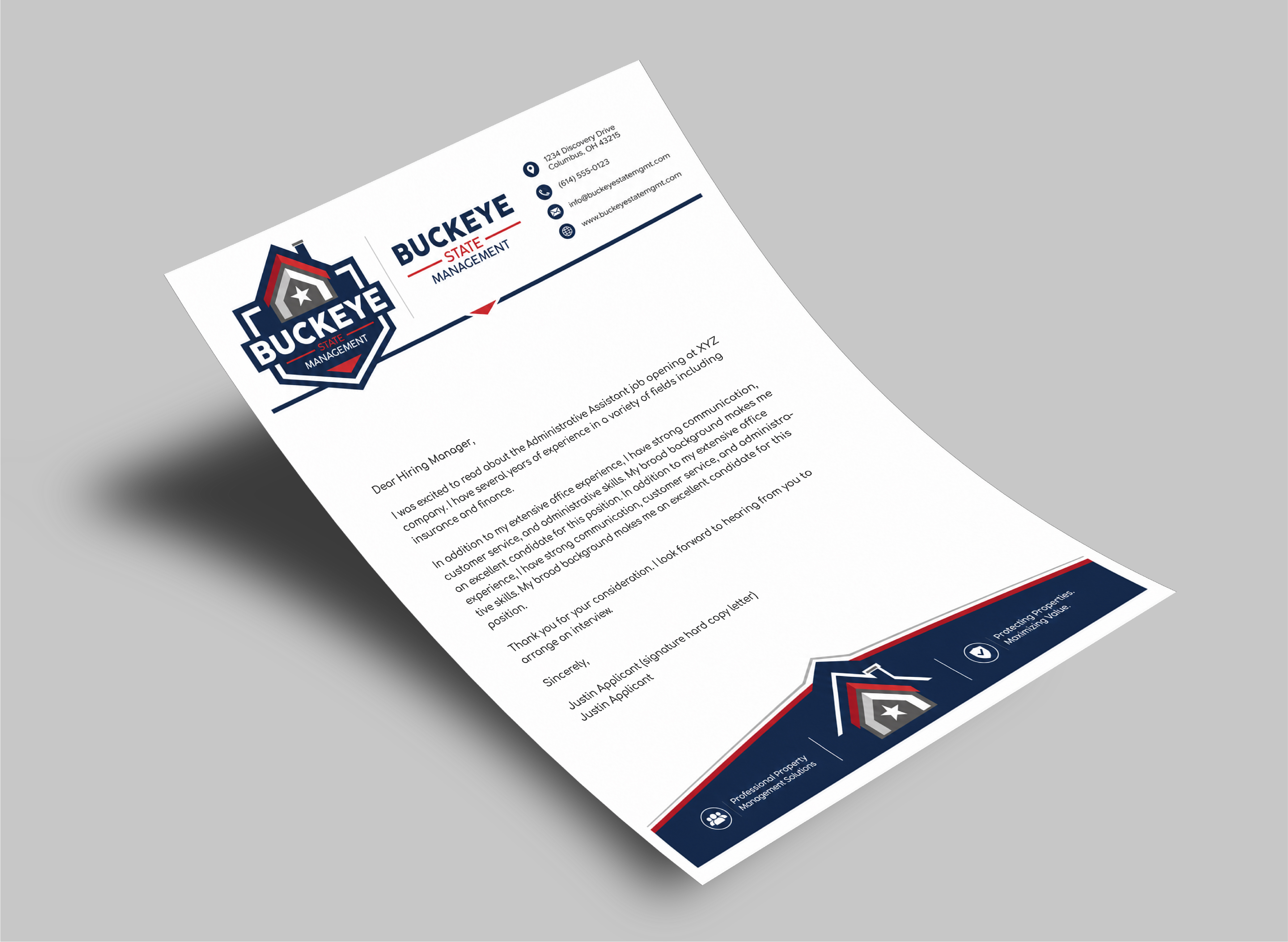 Letterhead Design by sushsharma99 for this project | Design #37462267