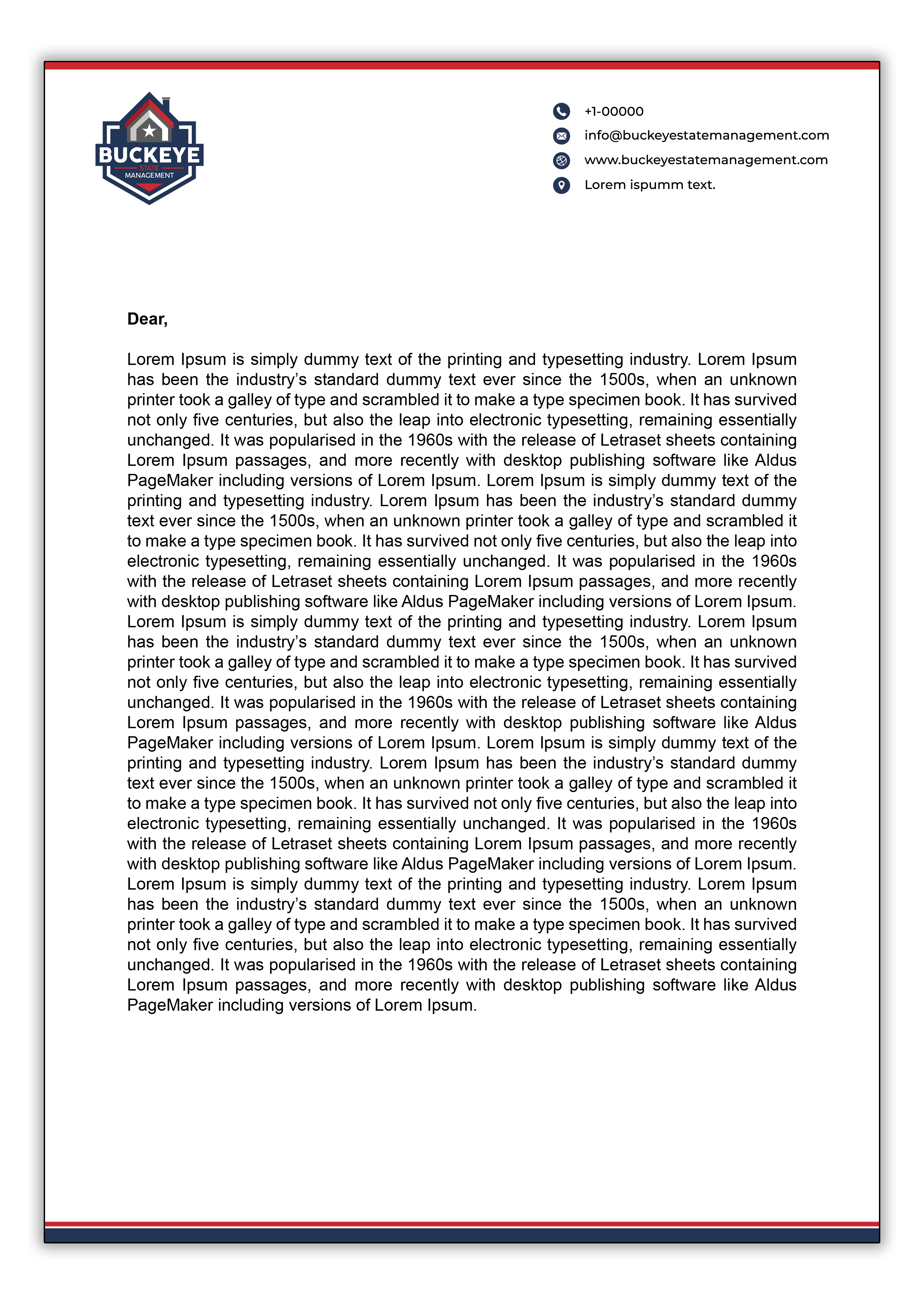Letterhead Design by Pavan Prajapati for this project | Design #37462126