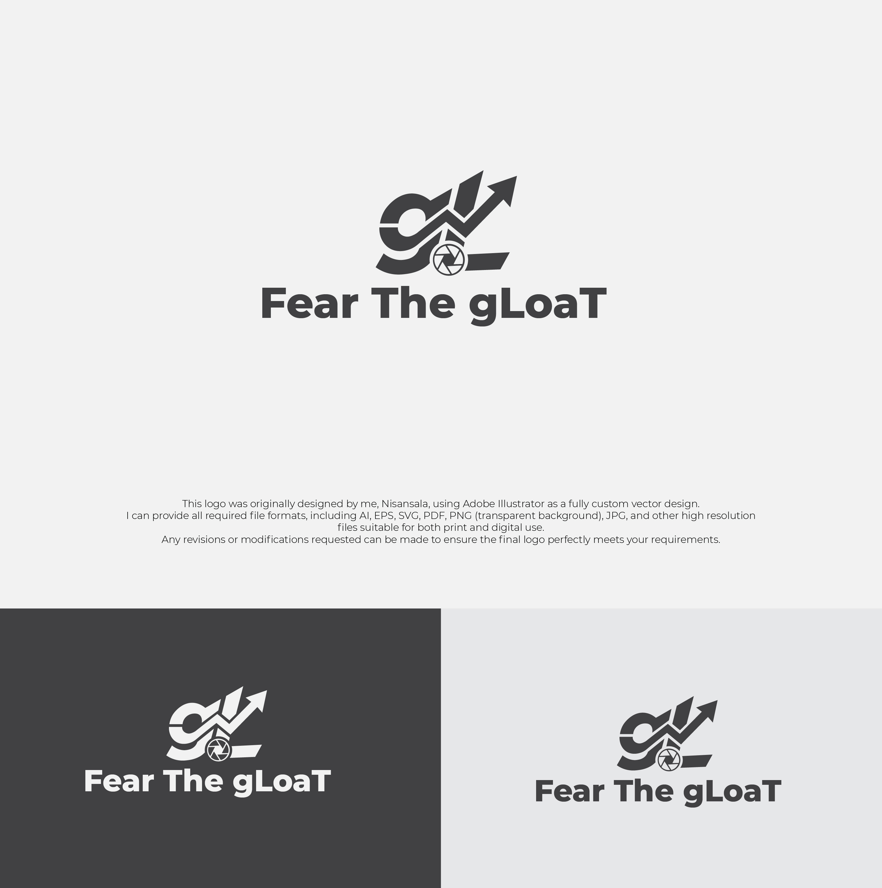 Diseño de Logo por mallikage para gLoaT | Diseño #37470272