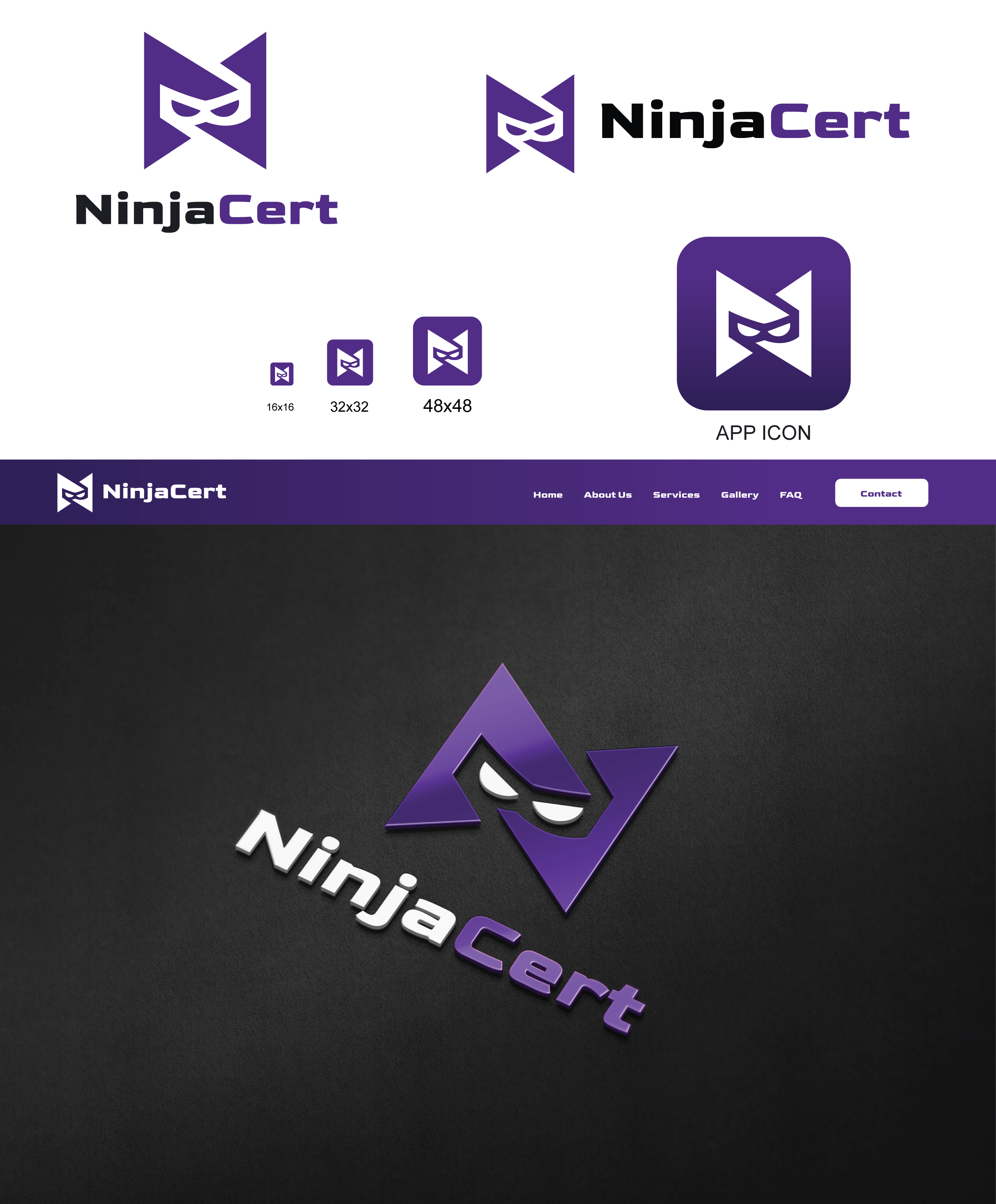 Logo Design by StromDesignHub for NinjaCert, LLC | Design #37466406