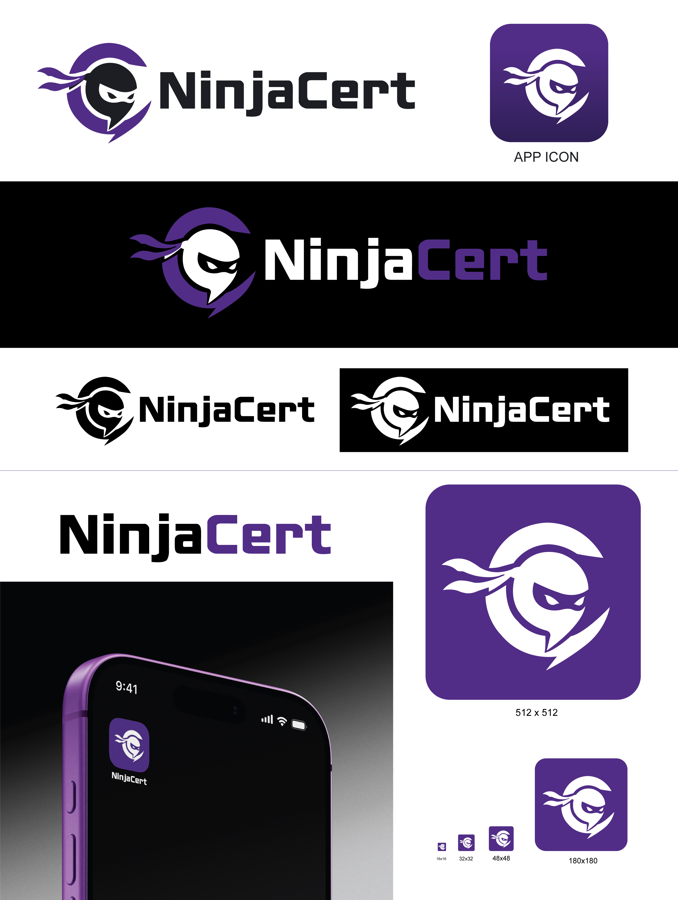 Logo Design by StromDesignHub for NinjaCert, LLC | Design #37466407