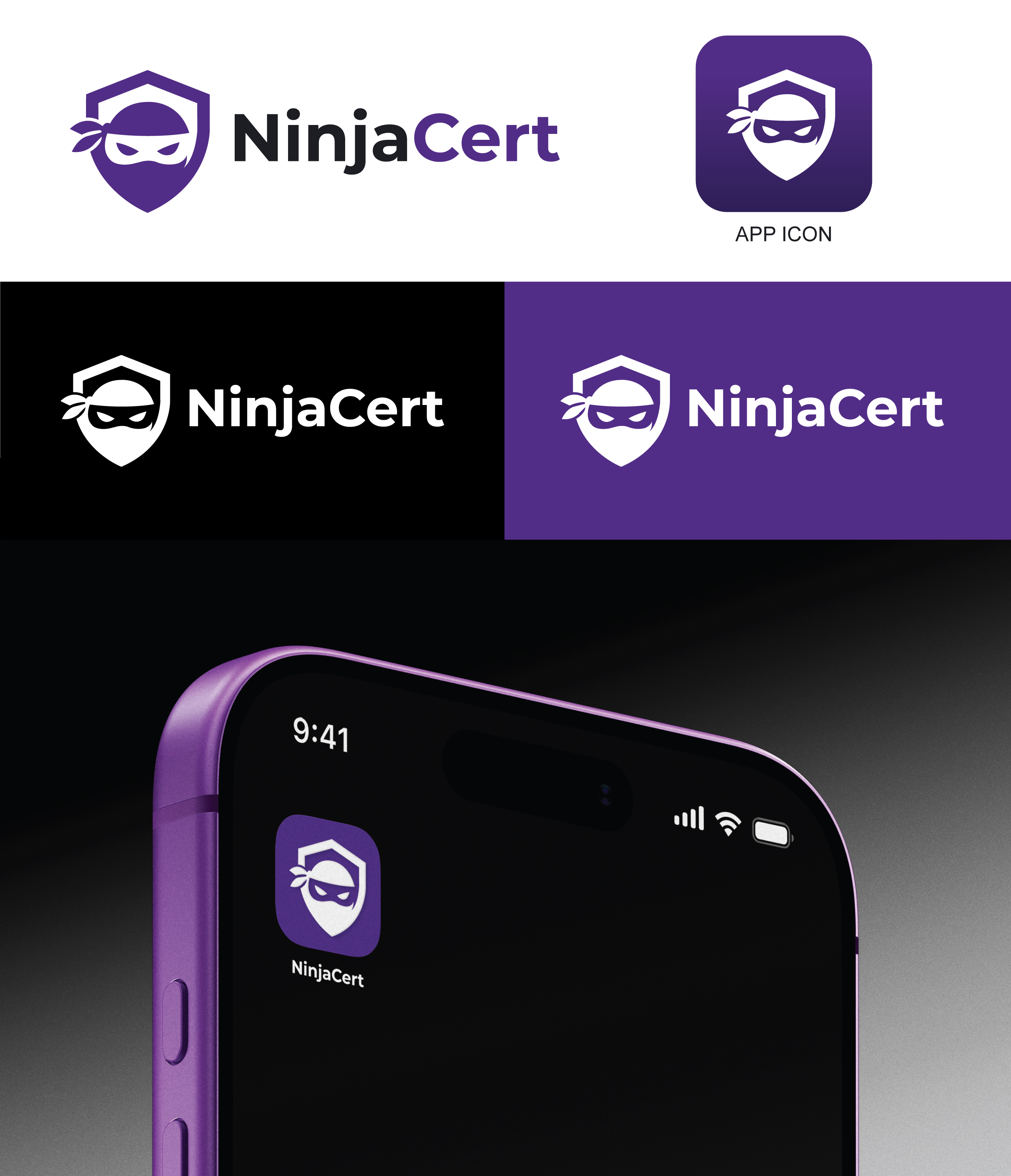 Logo Design by StromDesignHub for NinjaCert, LLC | Design #37466408