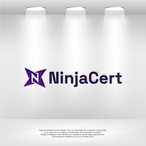 Logo Design by LogoEon for NinjaCert, LLC | Design: #37465880