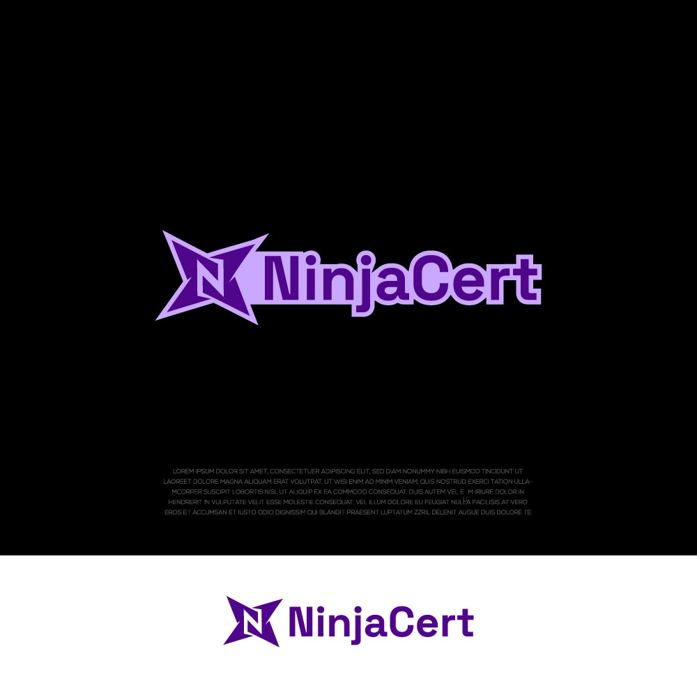 Logo Design by LogoEon for NinjaCert, LLC | Design #37469699