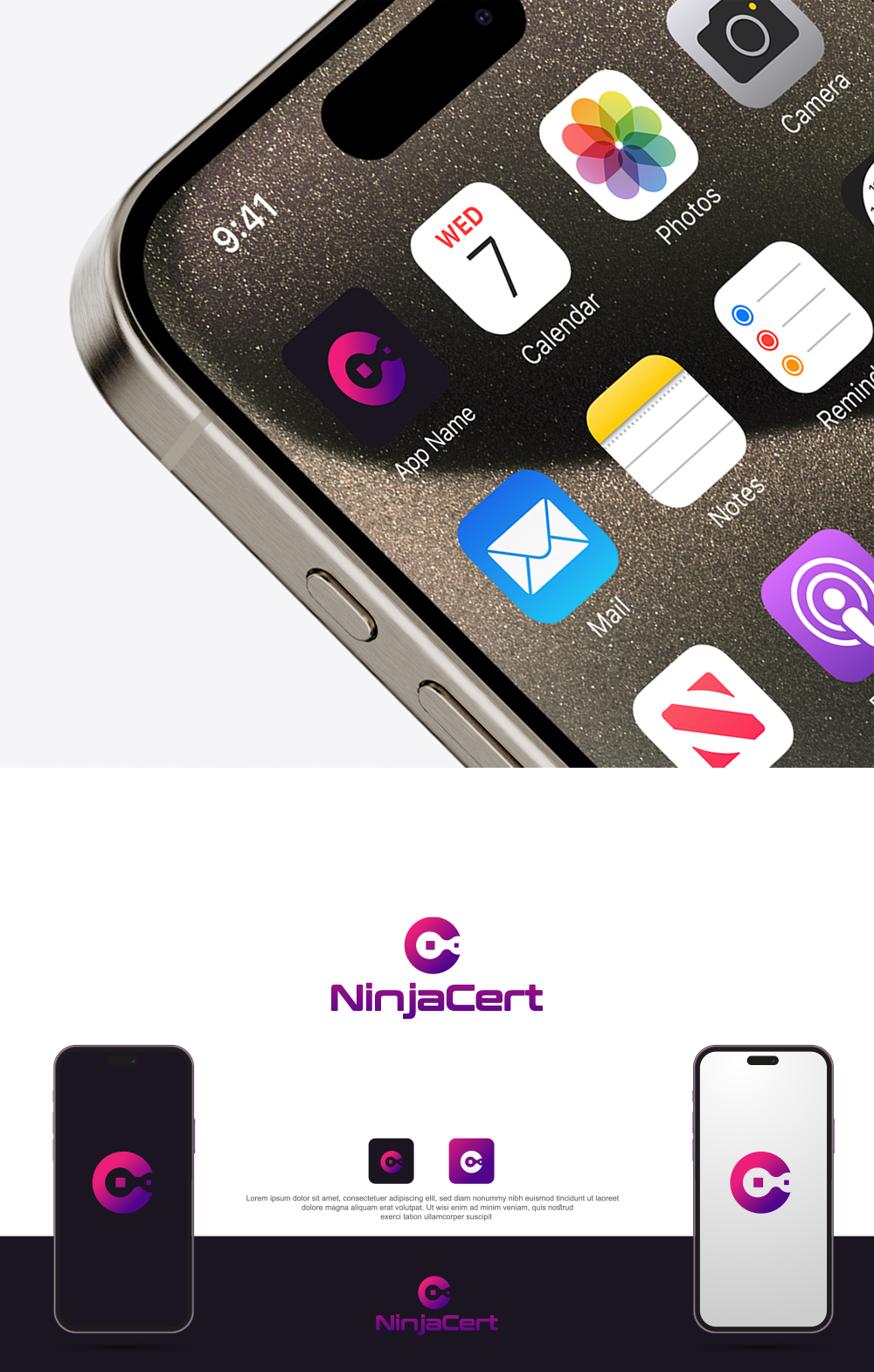 Logo Design by AbrinaDesign for NinjaCert, LLC | Design #37473594