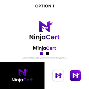 Logo Design by Milds for NinjaCert, LLC | Design: #37466548