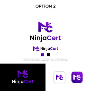 Logo Design by Milds for NinjaCert, LLC | Design: #37466549