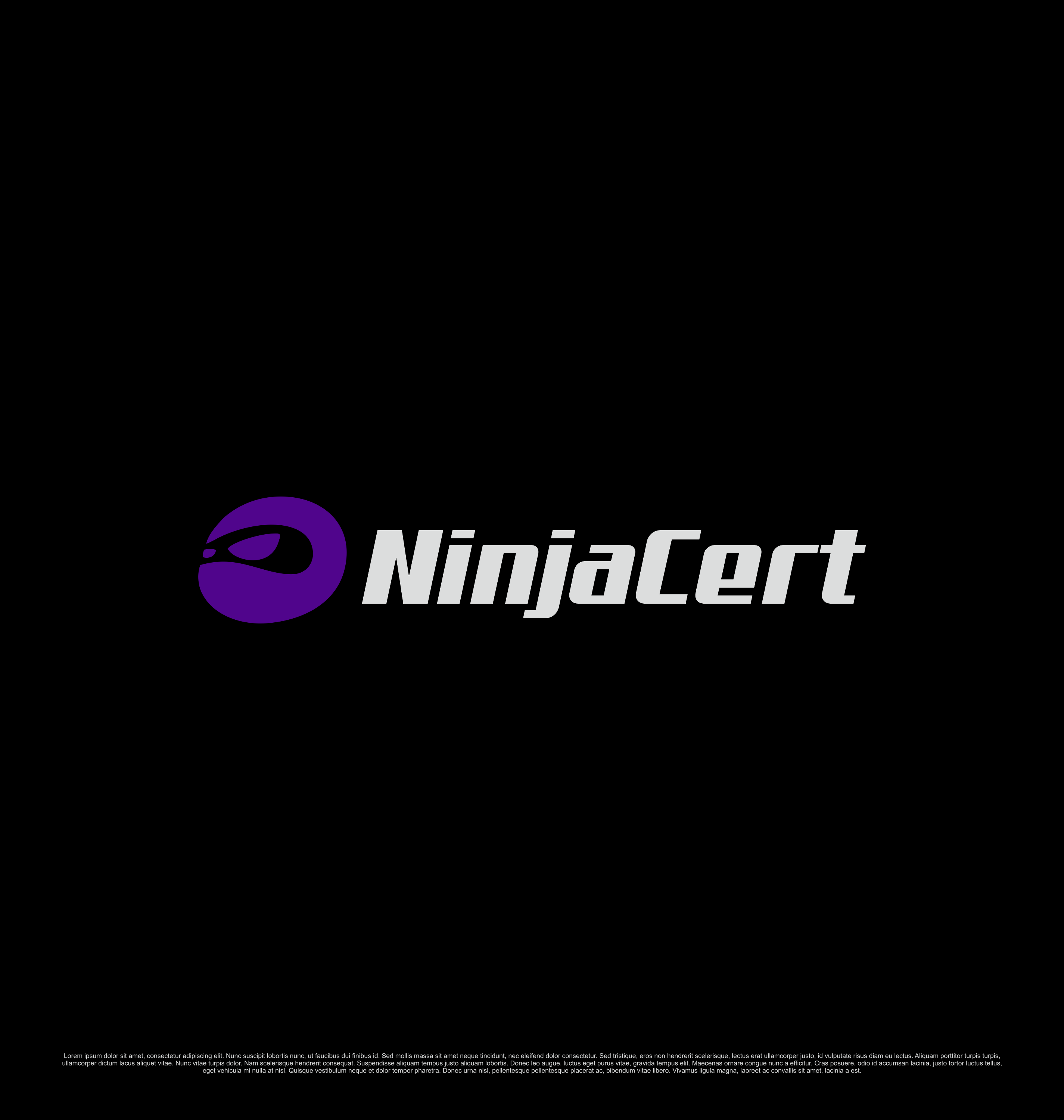 Logo Design by kebusibud for NinjaCert, LLC | Design #37481081