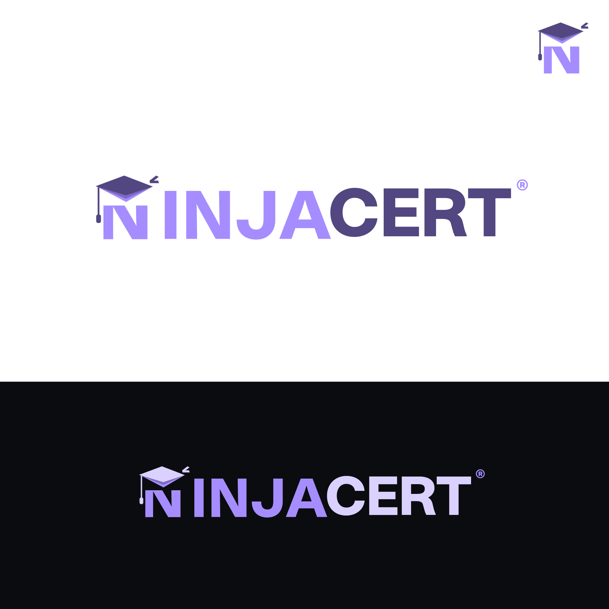 Logo Design by Talha Ahmad for NinjaCert, LLC | Design #37467821