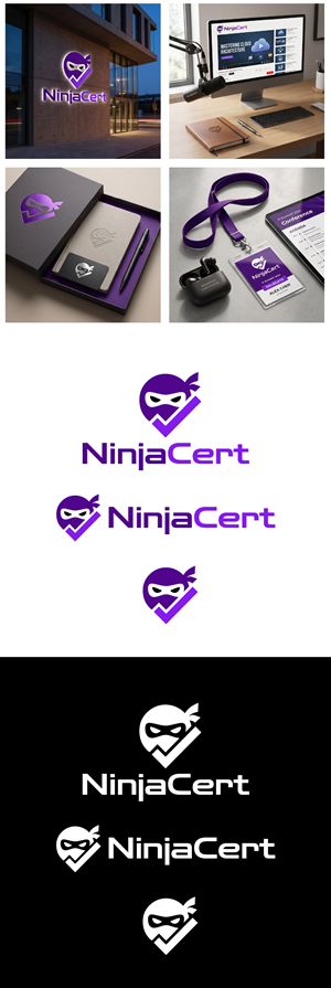 Logo Design by Elrich for NinjaCert, LLC | Design: #37477052