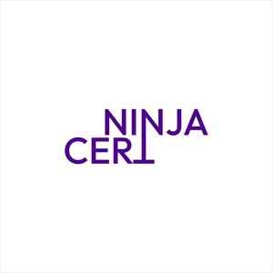 Logo Design by Logo by Serhii for NinjaCert, LLC | Design: #37474387