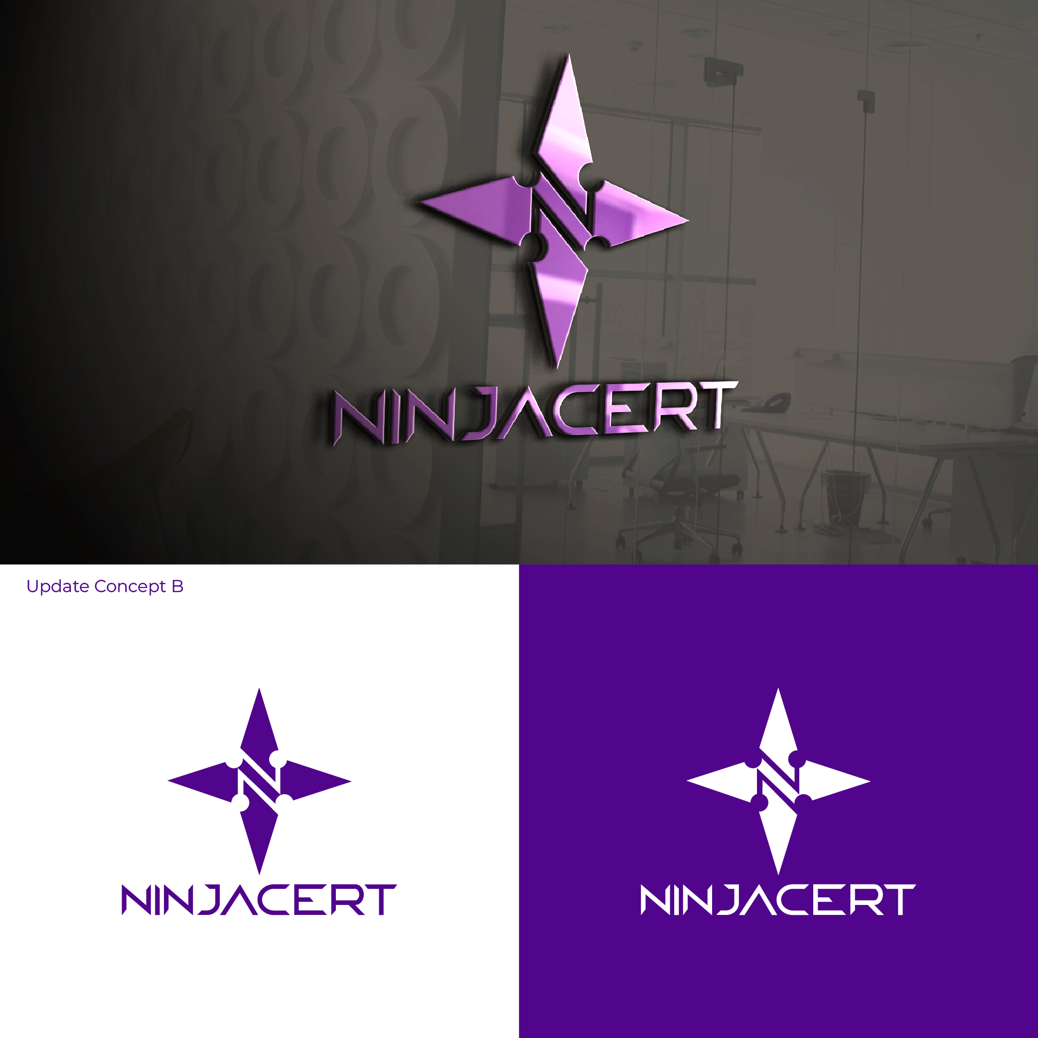 Logo Design by Creative Poli for NinjaCert, LLC | Design #37489468