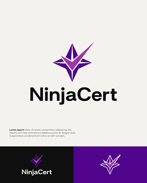 Logo Design by Mantra™ for NinjaCert, LLC | Design: #37468083