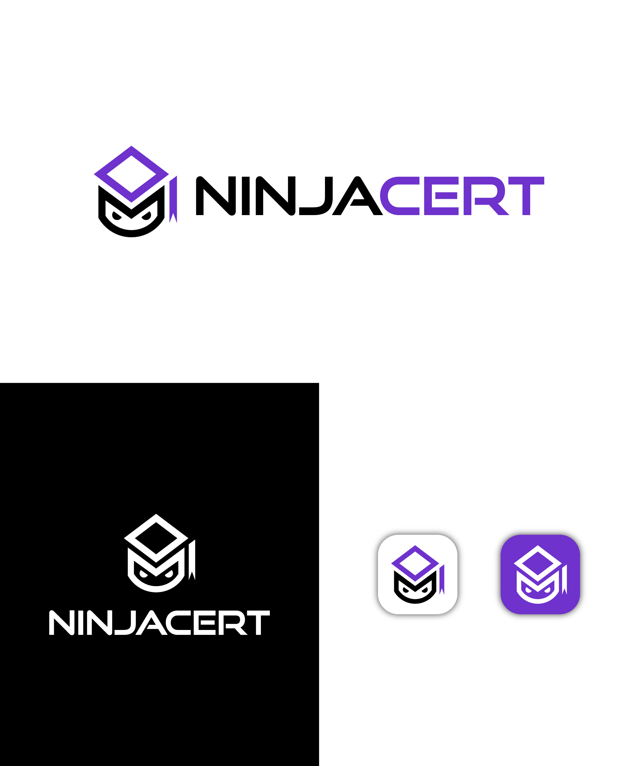 Logo Design by Heem for NinjaCert, LLC | Design #37479416