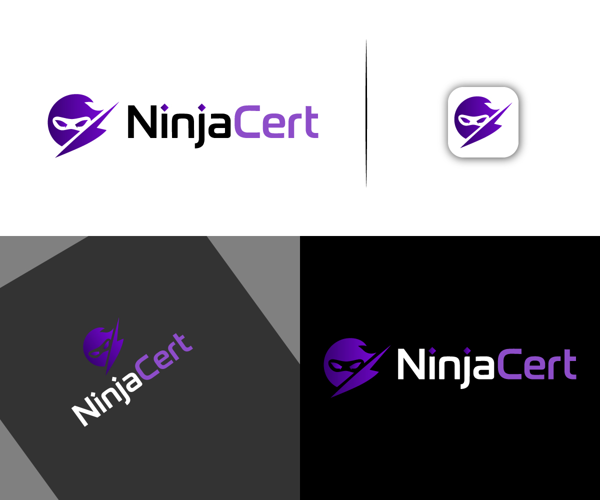 Logo Design by Ms.18 for NinjaCert, LLC | Design #37469917