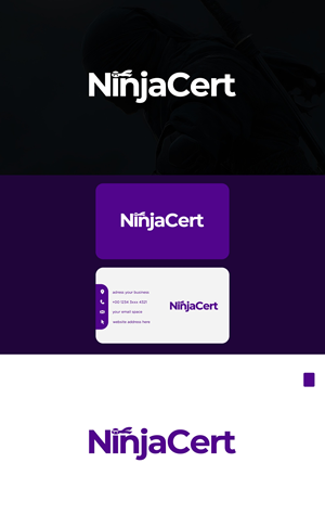 Logo Design by Annapoorna Design Co for NinjaCert, LLC | Design: #37477936