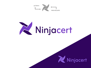 Logo Design by Jack Designz for NinjaCert, LLC | Design: #37482224