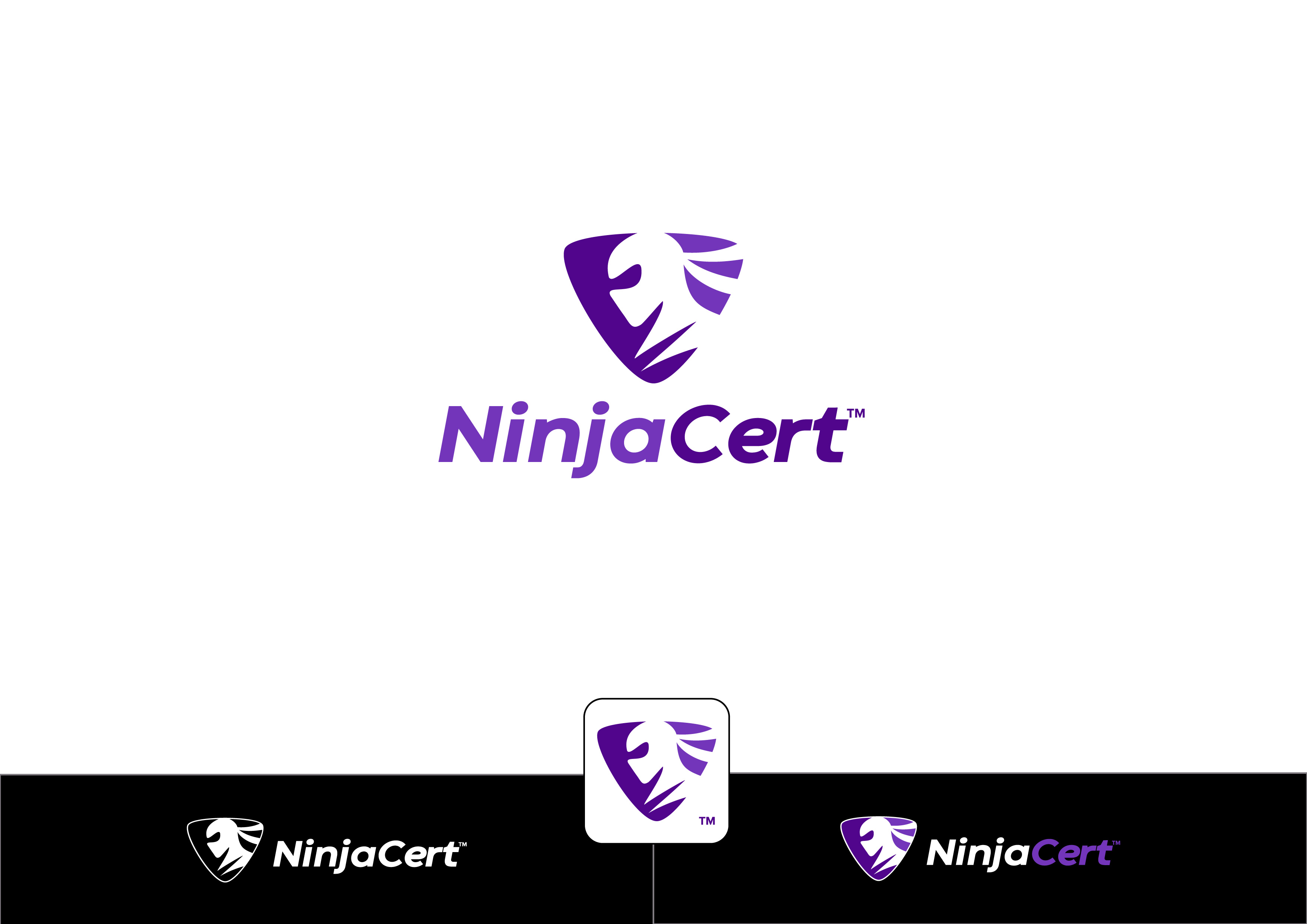 Logo Design by ~idiaz~ for NinjaCert, LLC | Design #37488074
