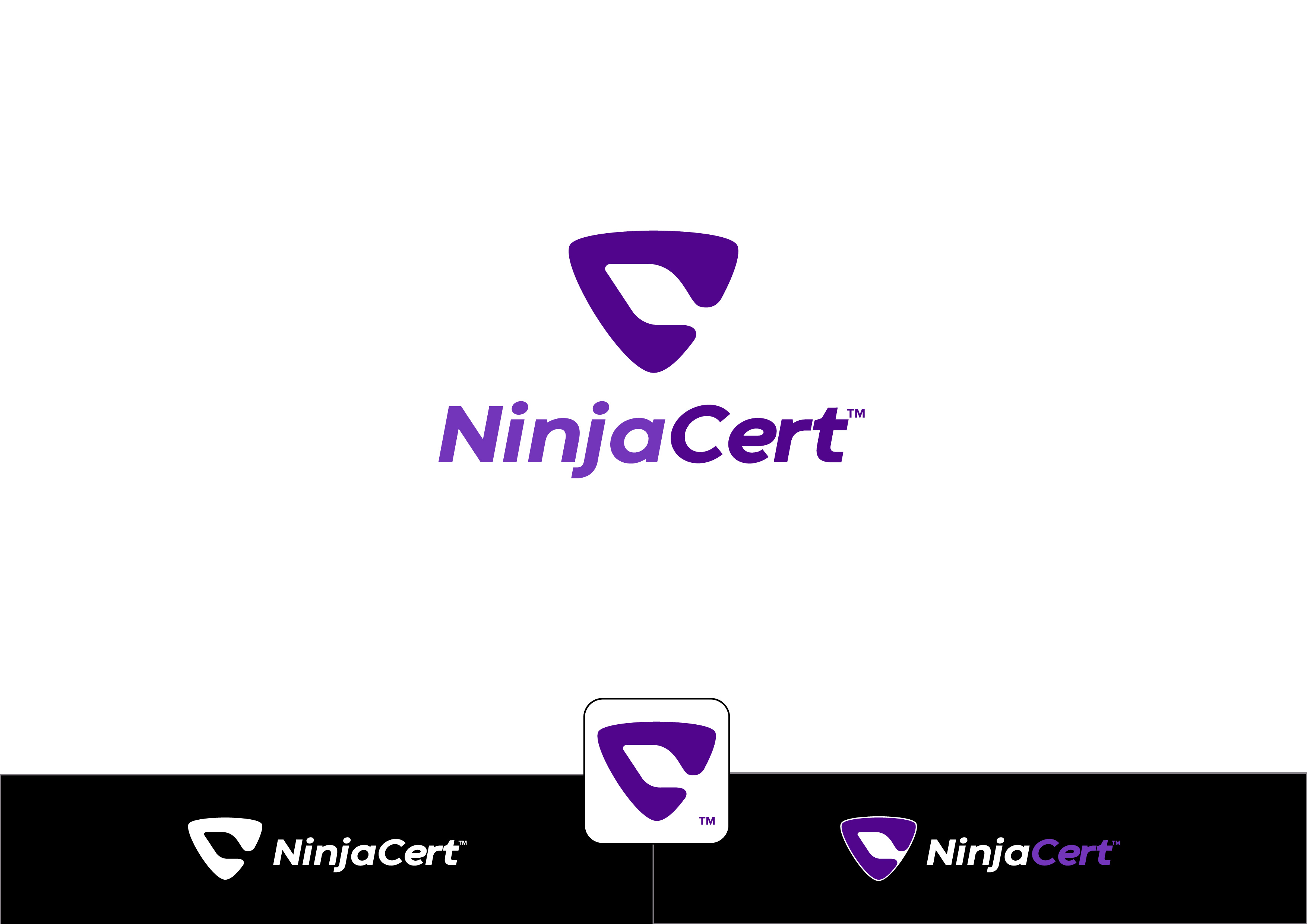 Logo Design by ~idiaz~ for NinjaCert, LLC | Design #37488787