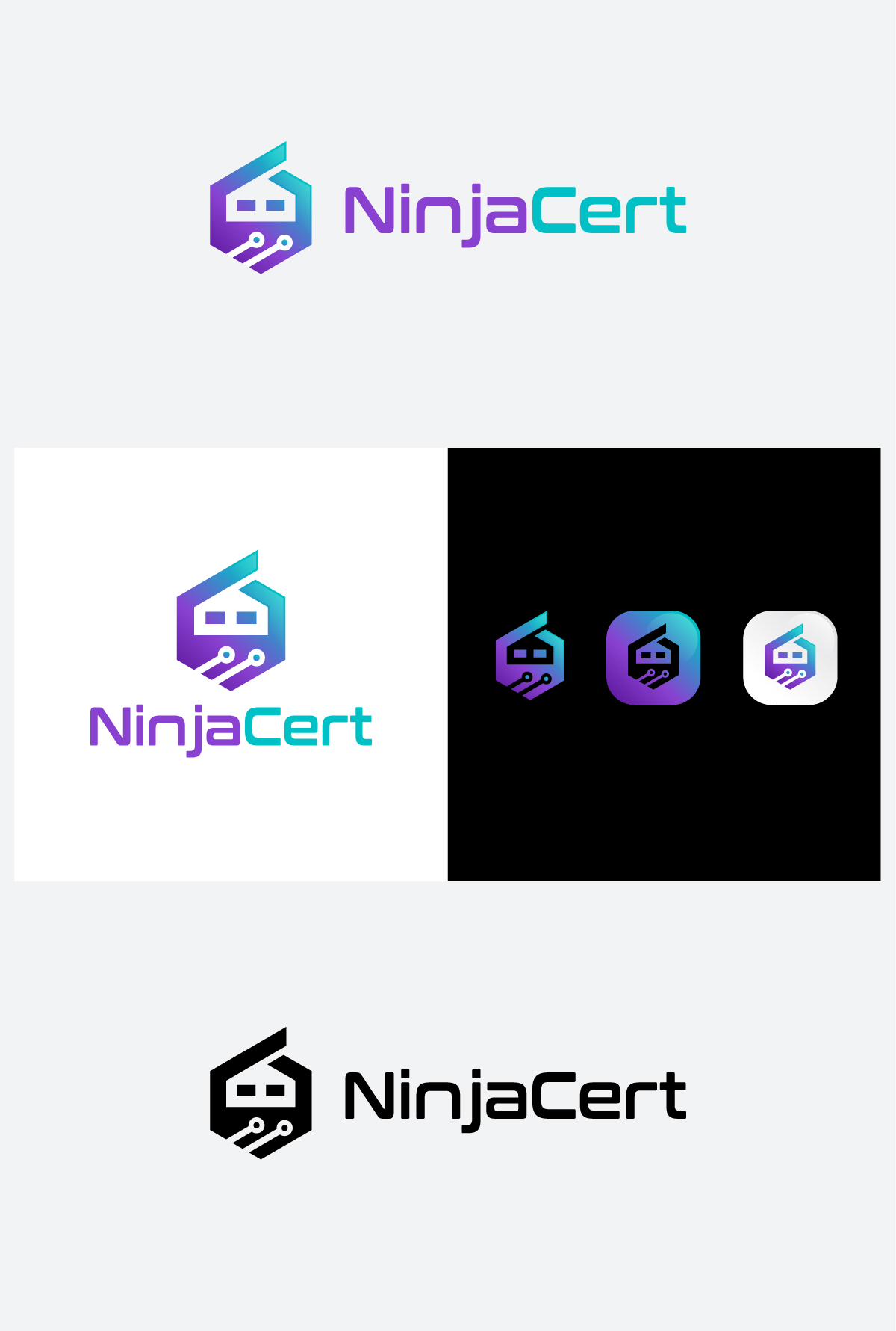 Logo Design by anonrotide for NinjaCert, LLC | Design #37489090