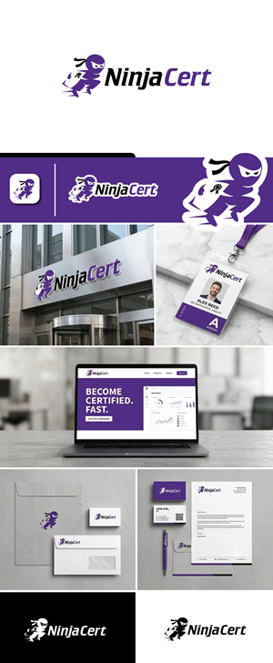Logo Design by creativepix for NinjaCert, LLC | Design: #37466451