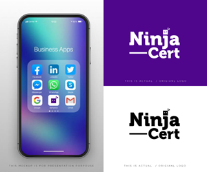 Logo Design by Ansh Design for NinjaCert, LLC | Design: #37467971