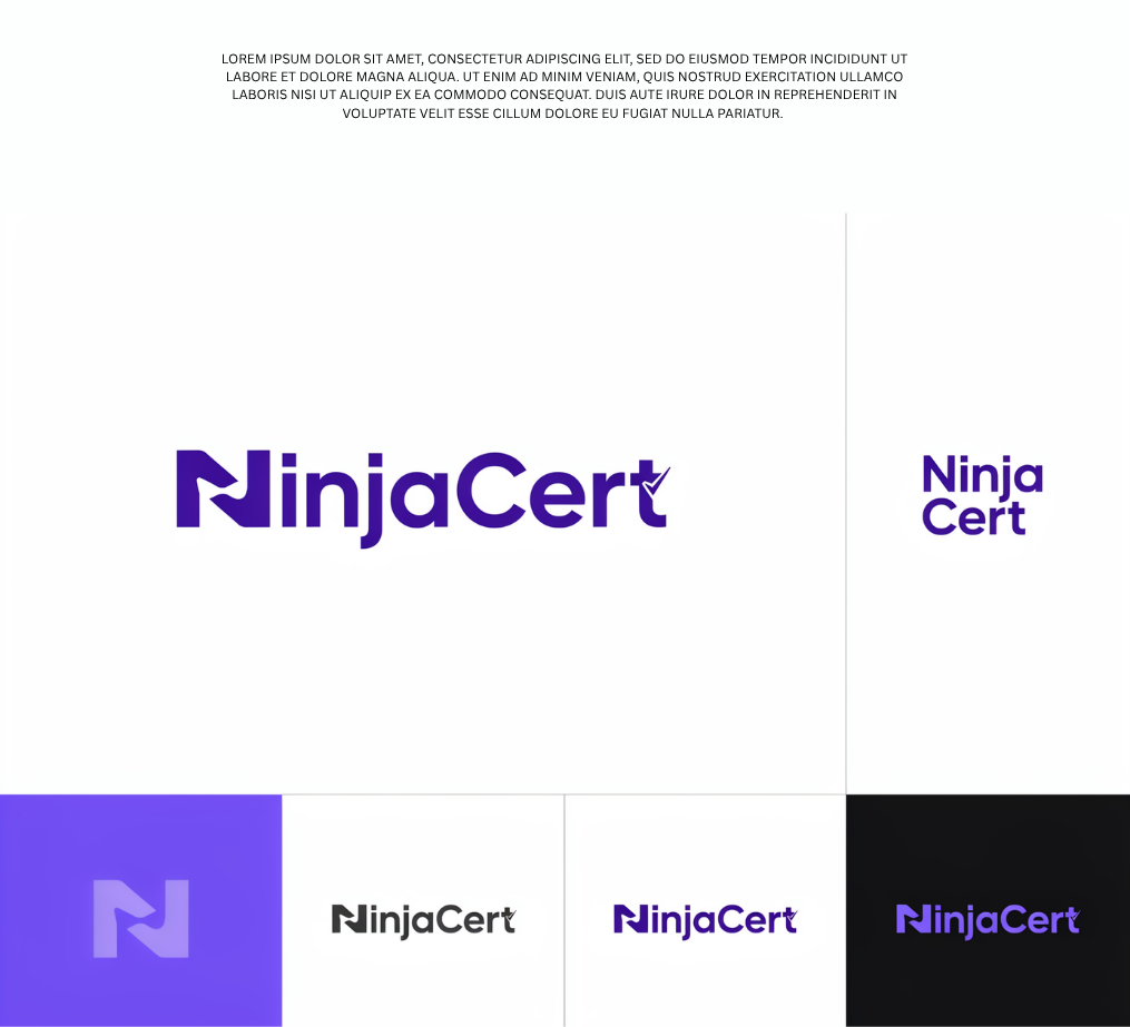 Logo Design by Design92 for NinjaCert, LLC | Design #37500534