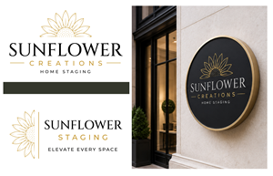 Logo Design by Rahjan for Sunflower Creations | Design: #37485365