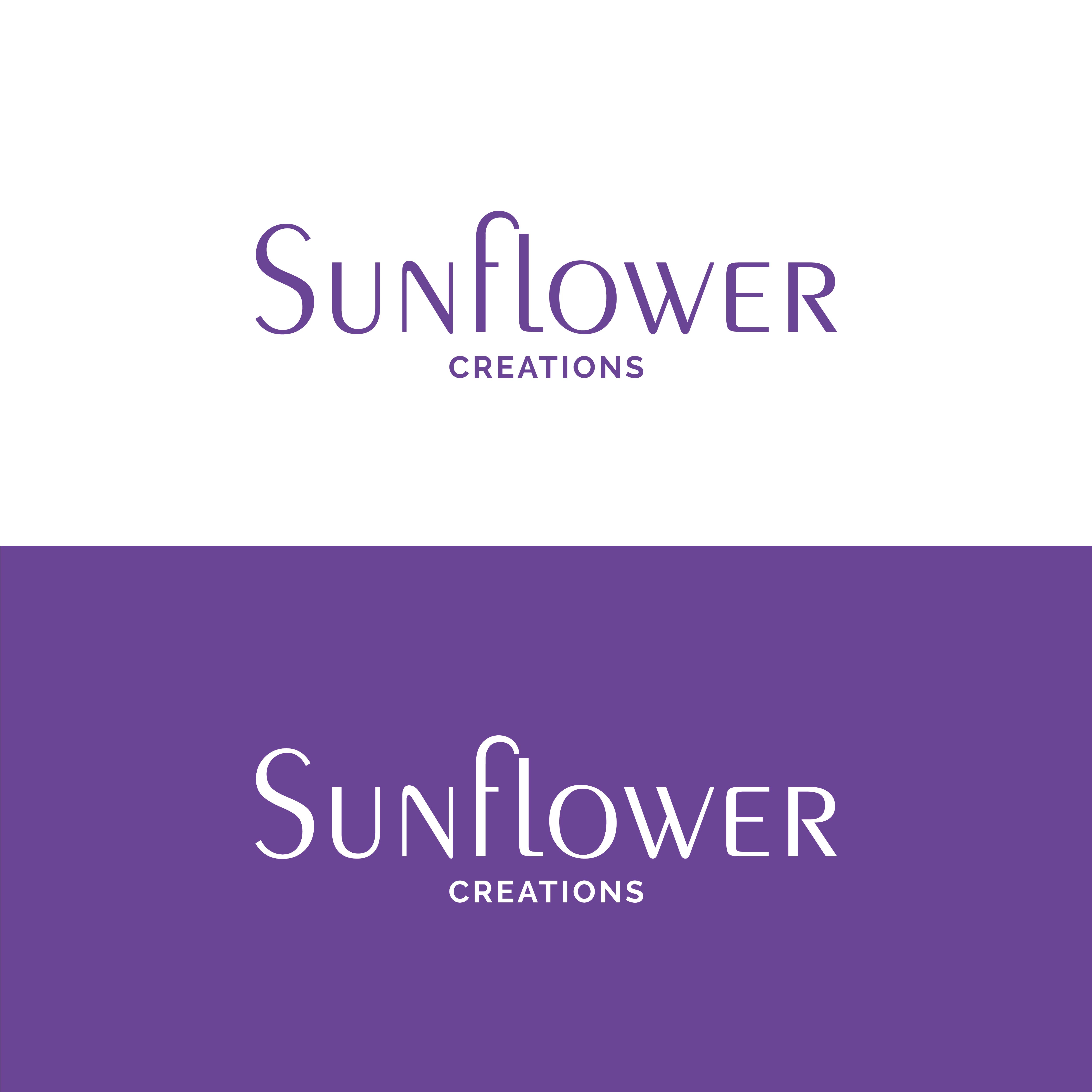 Logo Design by Tigerrr Studio for Sunflower Creations | Design #37477550