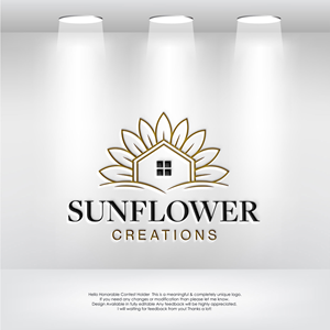 Logo Design by LogoEon for Sunflower Creations | Design: #37472468
