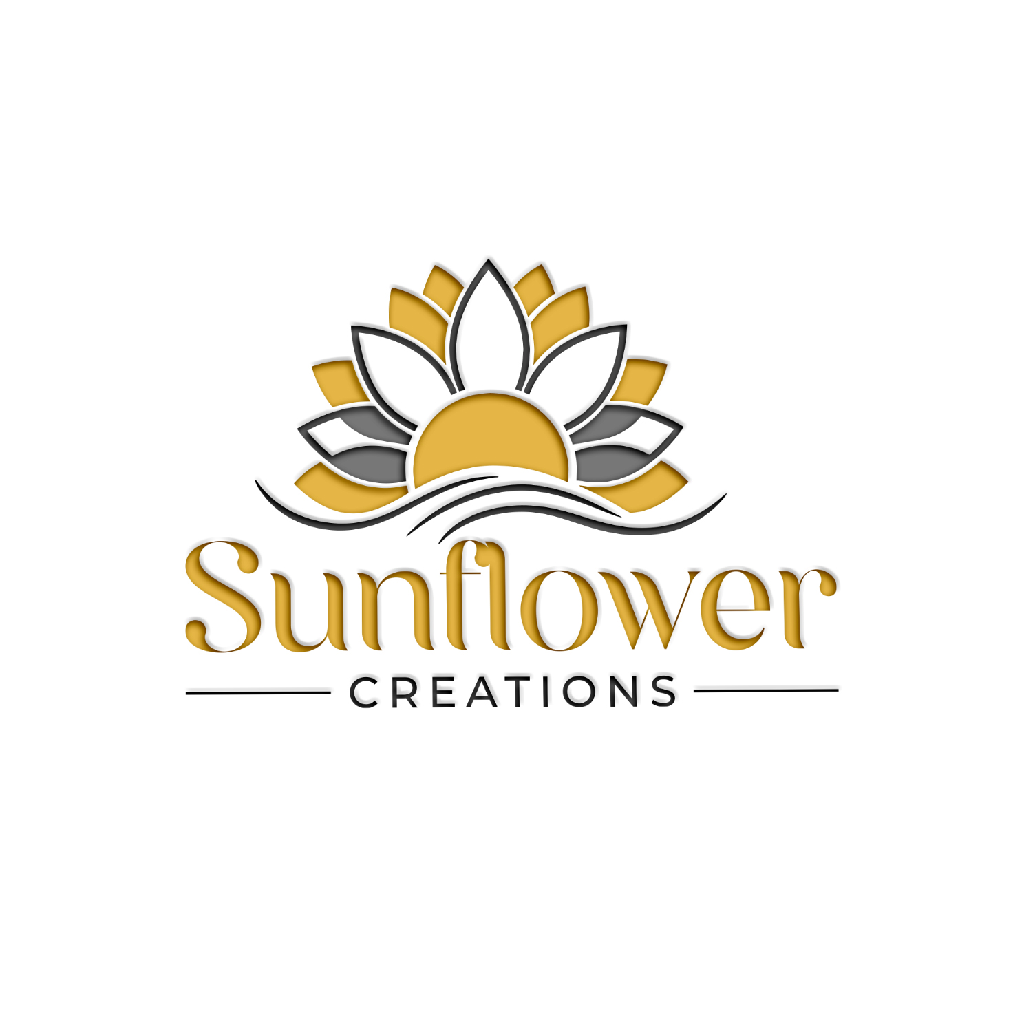 Logo Design by hellodesigneralamin for Sunflower Creations | Design #37472306