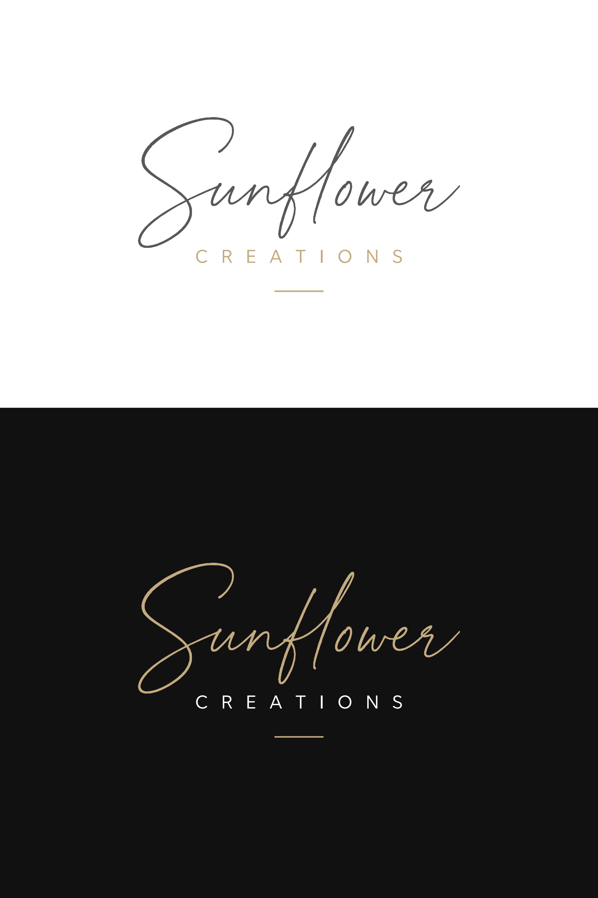 Logo Design by Peroni for Sunflower Creations | Design #37482149