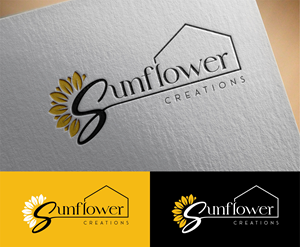Logo Design by vta for Sunflower Creations | Design #37473129