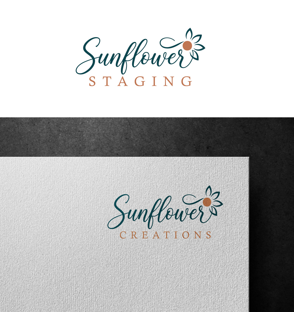 Logo Design by RA-bica for Sunflower Creations | Design #37477521