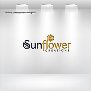 Logo Design by Pixel Signature for Sunflower Creations | Design: #37477669