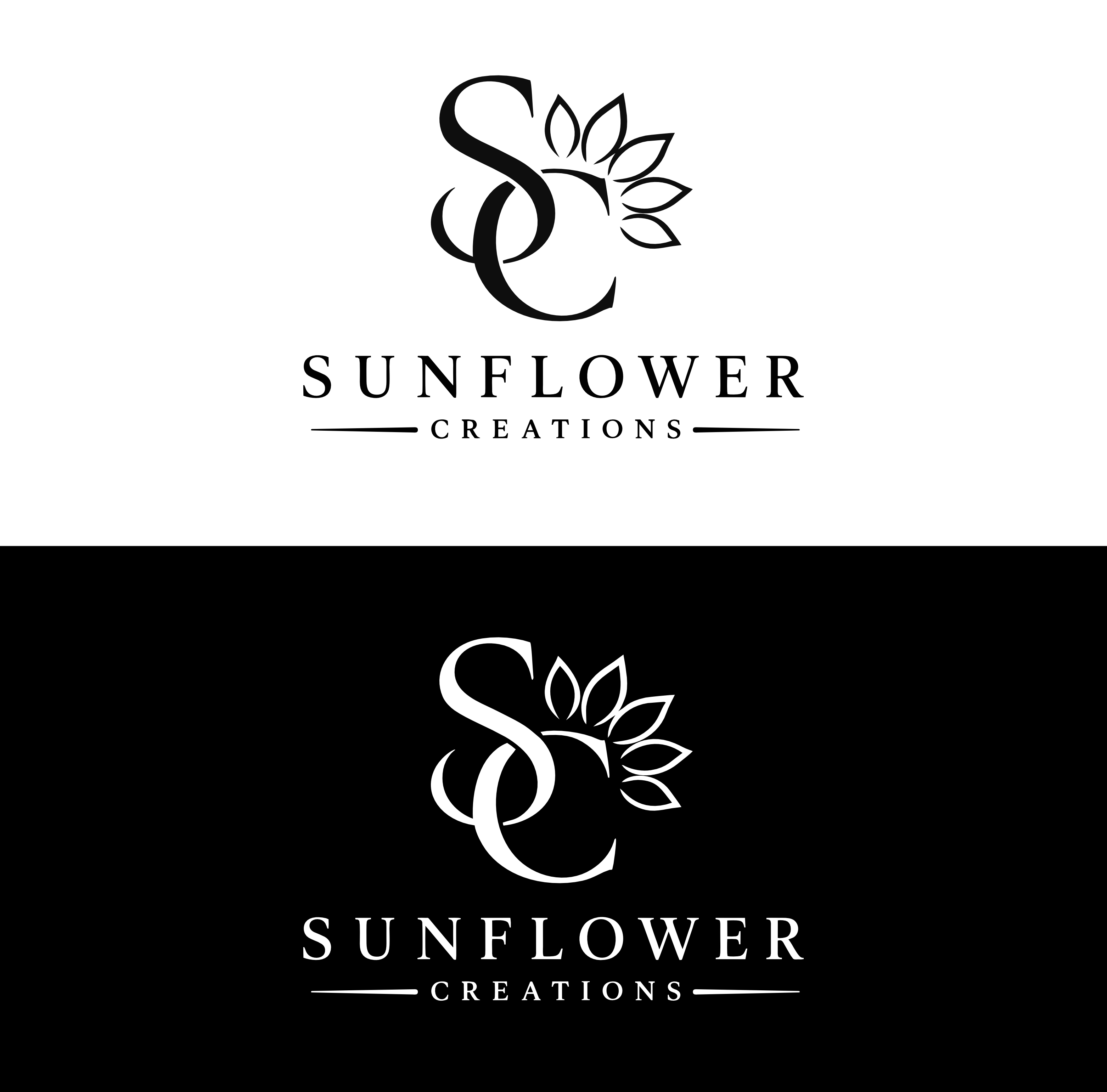 Logo Design by The Art Store for Sunflower Creations | Design #37479818