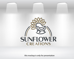 Logo Design by FARU.......... for Sunflower Creations | Design: #37478669