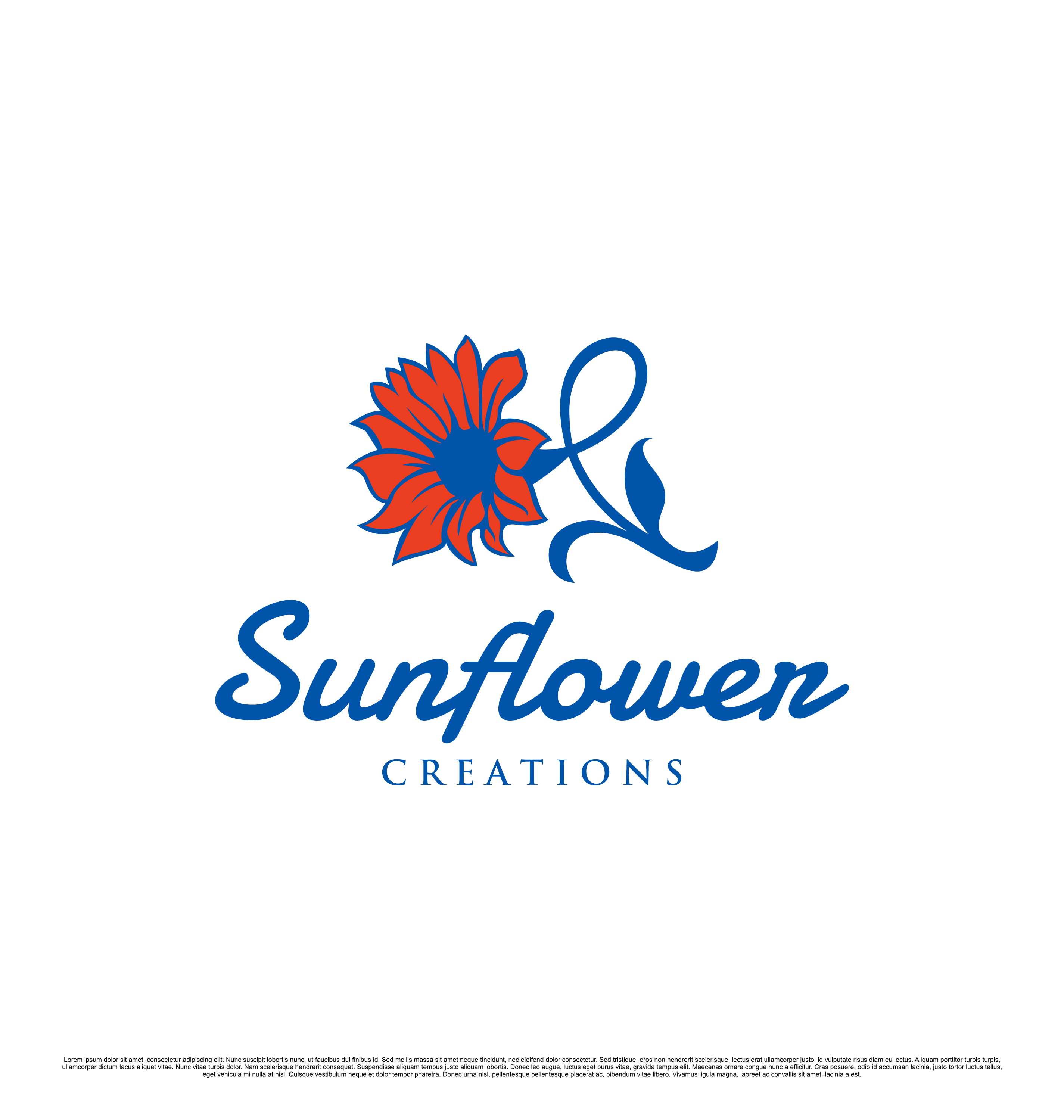 Logo Design by kebusibud for Sunflower Creations | Design #37486002