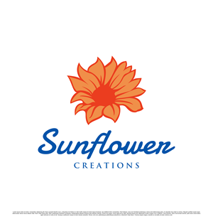 Logo Design by kebusibud for Sunflower Creations | Design: #37486003
