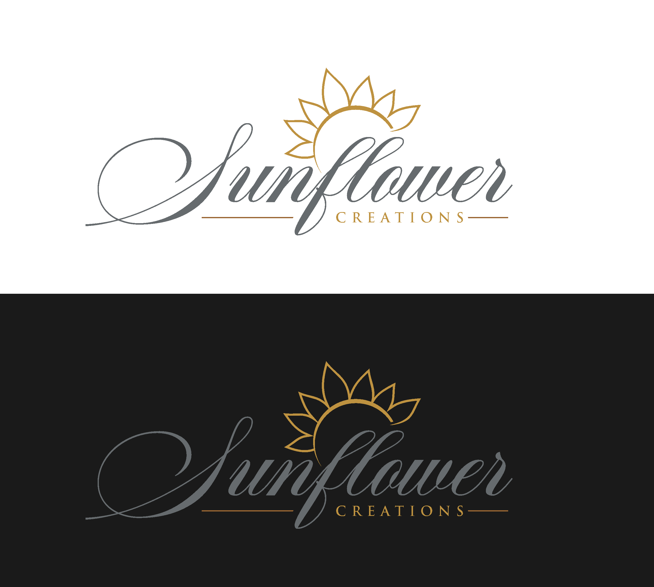 Logo Design by Mozez32 for Sunflower Creations | Design #37479056