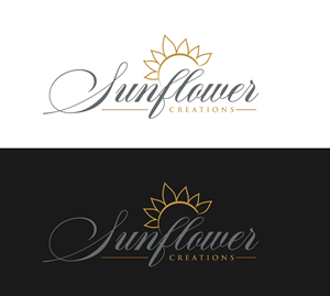 Logo Design by Mozez32 for Sunflower Creations | Design: #37479056