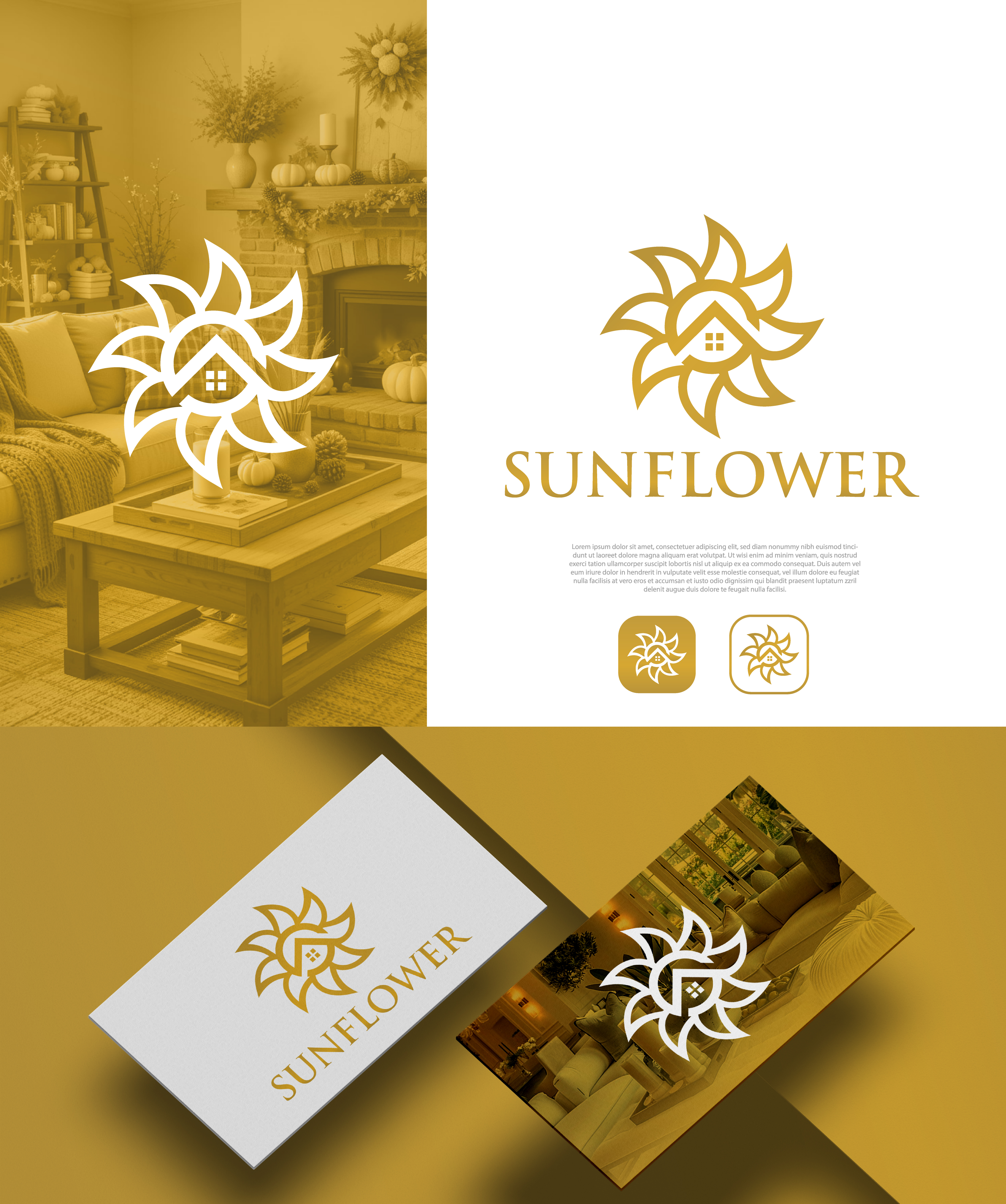 Logo Design by yellowdot for Sunflower Creations | Design #37472565